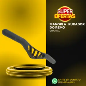 Puxador para remo Concept2 original com pegada ergonômica