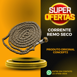 Corrente para remo Concept2 original para manutenção