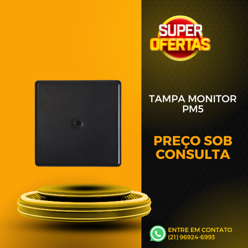 Tampa do monitor PM5