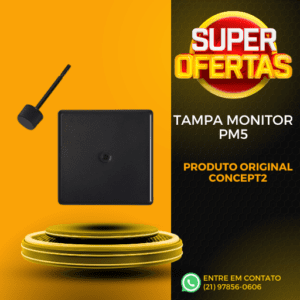 Monitor PM5 Concept2 tampa de desempenho para remo e SkiErg